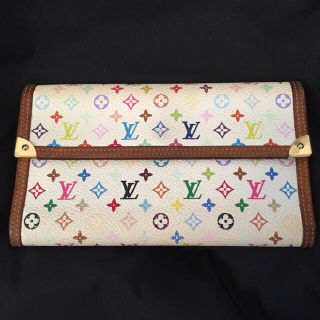 ルイヴィトン(LOUIS VUITTON)のお値引き中‼️大人気‼️ルイヴィトンマルチカラー長財布❣️(財布)