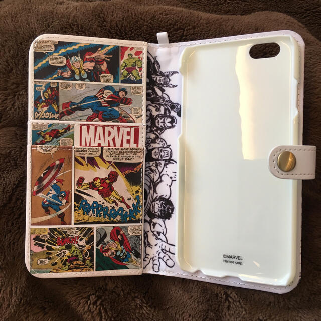 MARVEL(マーベル)の【美品】iPhone 6/6S アベンジャーズ ケース スマホ/家電/カメラのスマホアクセサリー(iPhoneケース)の商品写真