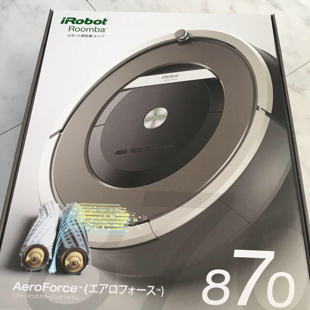 iRobot(アイロボット)のalohasurf様専用 ルンバ870 スマホ/家電/カメラの生活家電(掃除機)の商品写真