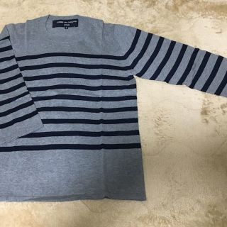 コムデギャルソン(COMME des GARCONS)のしょー様専用 ★新品 コムデギャルソン オム 7分袖 ボーダーニット(ニット/セーター)