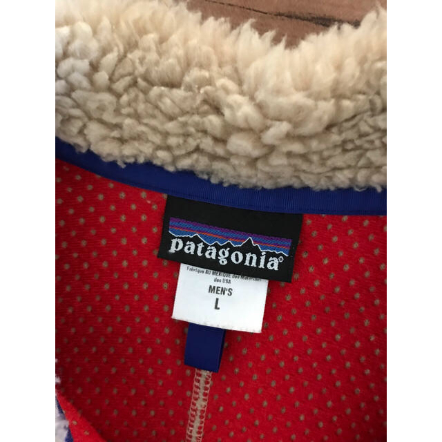 patagonia(パタゴニア)の最終値下げ！美品 パタゴニア レトロカーディガン ベージュ Ｌ メンズのジャケット/アウター(ブルゾン)の商品写真