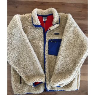 パタゴニア(patagonia)の最終値下げ！美品 パタゴニア レトロカーディガン ベージュ Ｌ(ブルゾン)