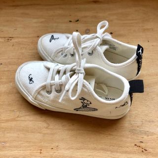 ザラキッズ(ZARA KIDS)のZARA kidsキッズスヌーピースニーカー靴peanuts(スニーカー)