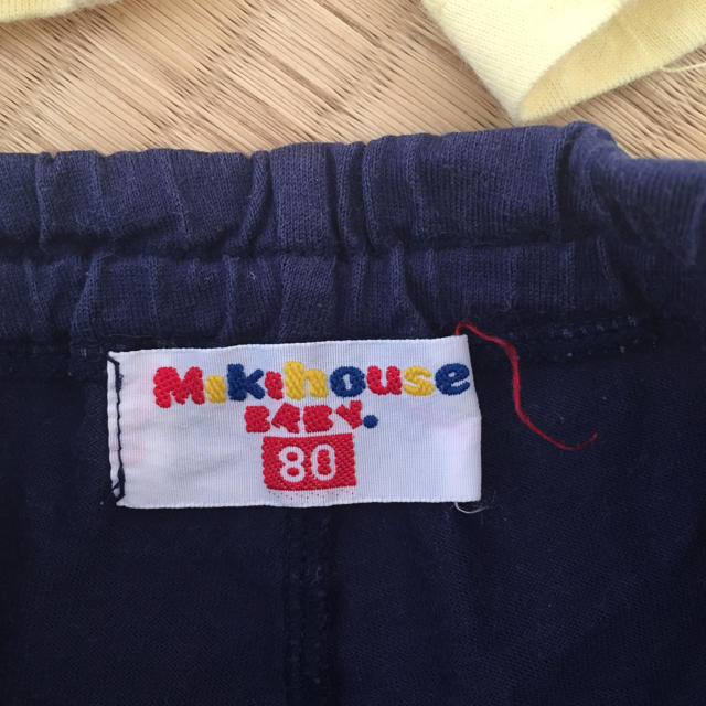 mikihouse(ミキハウス)の3m&80サイズ ショートパンツセット キッズ/ベビー/マタニティのベビー服(~85cm)(その他)の商品写真