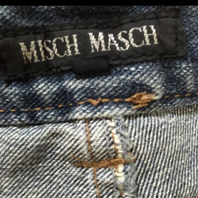 MISCH MASCH(ミッシュマッシュ)のミッシュマッシュ レースデニム ジーンズ レディースのパンツ(デニム/ジーンズ)の商品写真