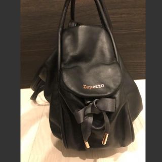 レペット(repetto)の♡レペット reppet カブリオレ 3way 美品 ブラック♡(ショルダーバッグ)