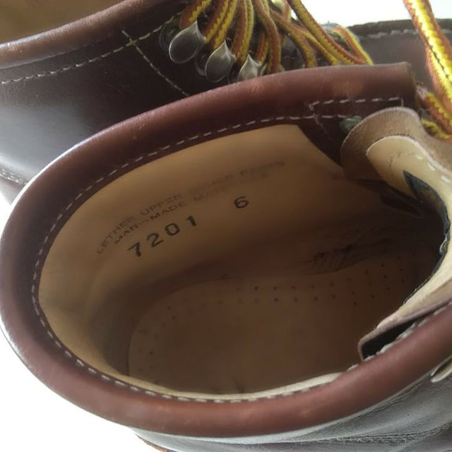 WAREHOUSE(ウエアハウス)のWH boots  サイズ USA6   USED 箱なし メンズの靴/シューズ(ブーツ)の商品写真
