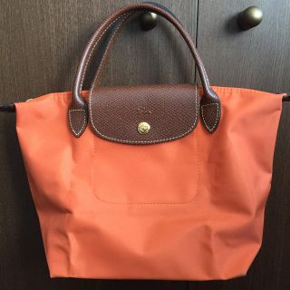 ロンシャン(LONGCHAMP)のYurie 様 専用 ロンシャン プリアージュ 美品 Sサイズ オレンジ(トートバッグ)