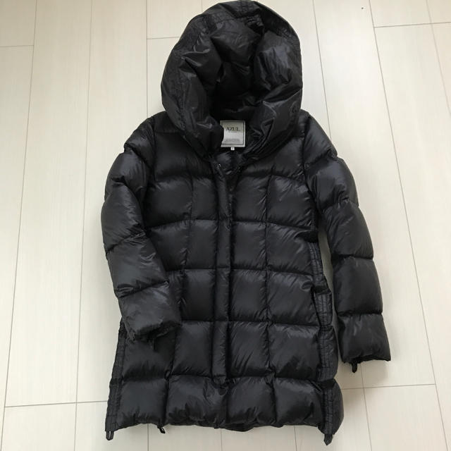 AZUL by moussy(アズールバイマウジー)の値下げ3980→2000送料込【AZULbymoussy】ブラック 軽量 ダウン レディースのジャケット/アウター(ダウンコート)の商品写真