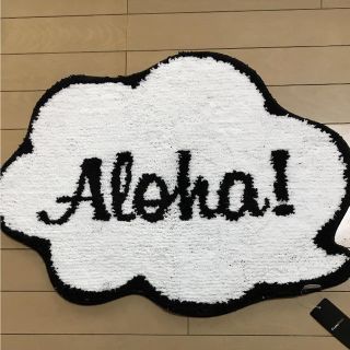 フランフラン(Francfranc)の新品⭐️フランフラン ラインマット Aloha!(玄関マット)