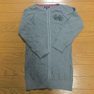 トミーヒルフィガー(TOMMY HILFIGER)のTOMMY HILFIGER ニットワンピース 120㎝位 ジャンク品(ワンピース)