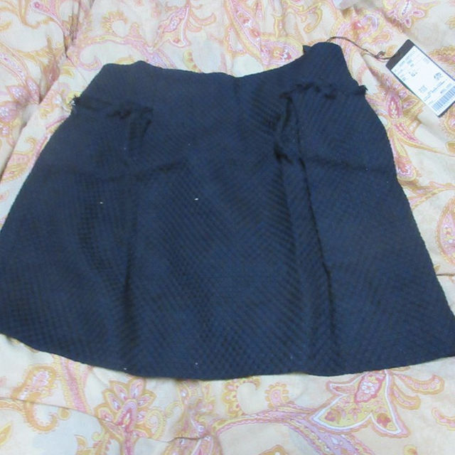 FOXEY☆40☆ミッドナイトブルー☆スカート☆厚地☆新品未着用