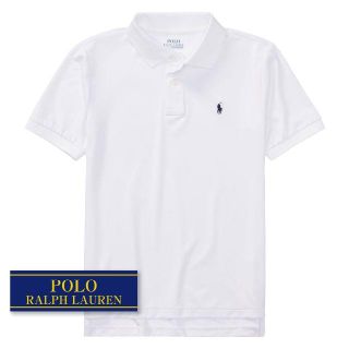 ラルフローレン(Ralph Lauren)の☆新品☆140 ラルフローレン ジャージーポロシャツ ホワイト 3357(Tシャツ/カットソー)