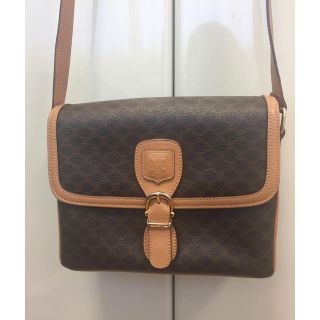 セリーヌ(celine)のceline マカダム ショルダーバッグ(ショルダーバッグ)