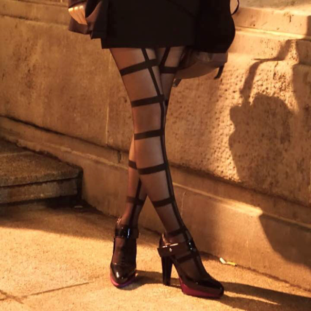 Wolford(ウォルフォード)のWOLFORD ボンテージタイツ レディースのレッグウェア(タイツ/ストッキング)の商品写真