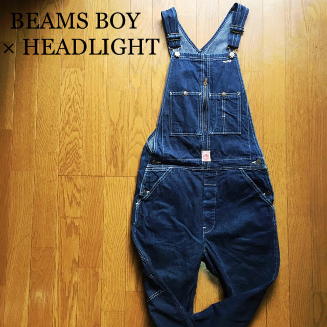 BEAMS BOY(ビームスボーイ)のじぇにふぁー様専用BEAMS BOY × HEADLIGHT オーバーオール レディースのパンツ(サロペット/オーバーオール)の商品写真