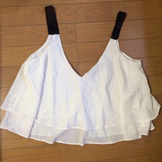 ザラ(ZARA)のZARAフレアトップス(タンクトップ)