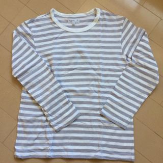 アニエスベー(agnes b.)のアニエスbボーダーＴ定番薄紫(Tシャツ(長袖/七分))