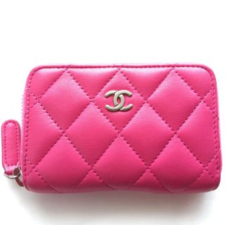 シャネル(CHANEL)のほぼ新品♡CHANEL ラムスキン コインケース♡(コインケース)