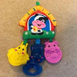 フィッシャープライス(Fisher-Price)の美品 おでかけミニメリー メロディートイ  フィッシャープライス(知育玩具)