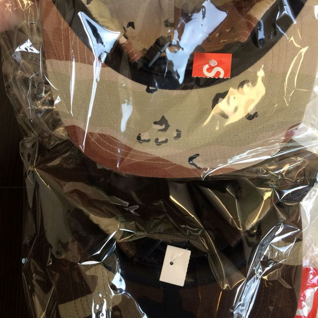 売り切り！ 最安 新品 Supreme camo cap カモフラ