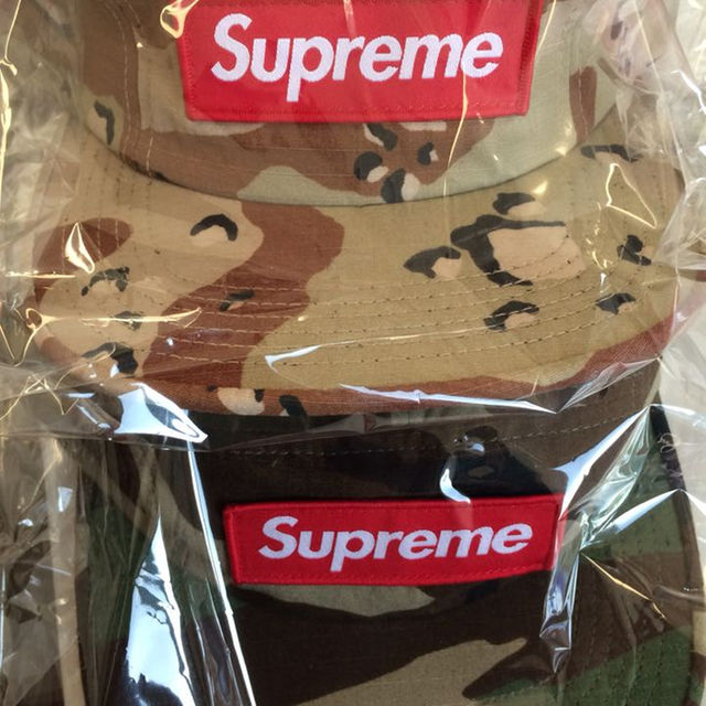 売り切り！ 最安 新品 Supreme camo cap カモフラ