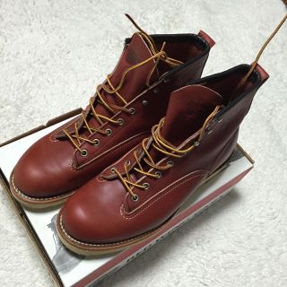 レッドウィング(REDWING)の超美品　RED WING 2907 LINEMAN BOOTS(ブーツ)