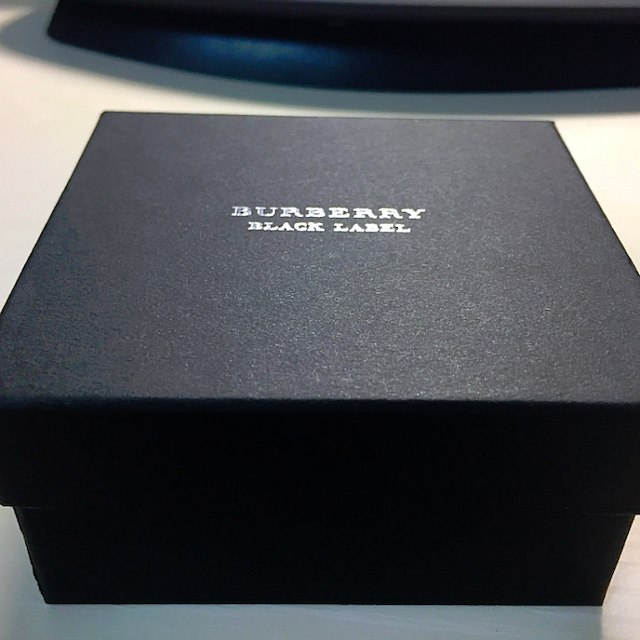 BURBERRY(バーバリー)の【送料無料】BURBERRY BLACK LABELの空き箱【値下げ交渉OK】 メンズのファッション小物(その他)の商品写真