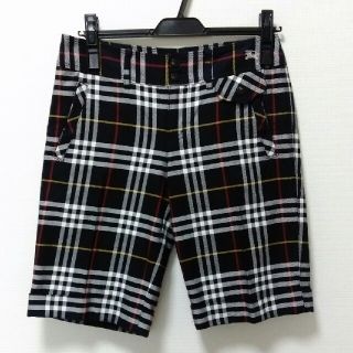 バーバリーブルーレーベル(BURBERRY BLUE LABEL)のBURBERRY　ハーフパンツ　美品(ハーフパンツ)