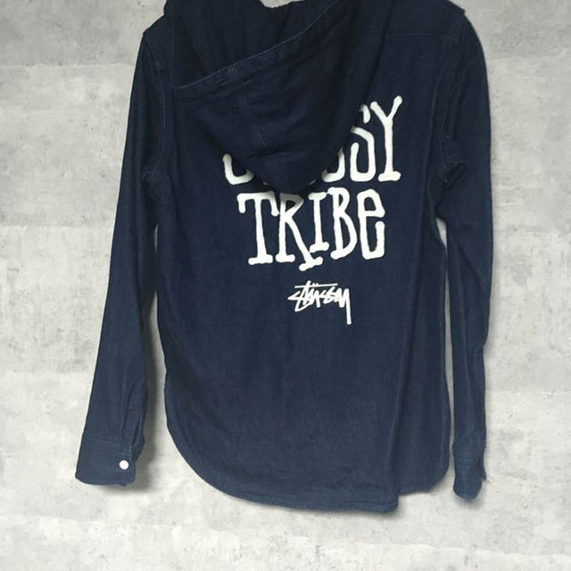 STUSSY - STUSSY デニムパーカーの通販 by Hush tag STUSSY - STUSSY デニムパーカーの通販 by Hush tag