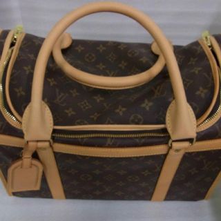 ルイヴィトン(LOUIS VUITTON)のルイヴィトンサックシャン40 ペットキャリーバック(犬)