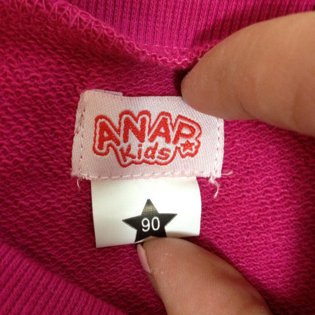 ANAP Kids(アナップキッズ)のANAPKids♡トレーナー キッズ/ベビー/マタニティのキッズ服女の子用(90cm~)(その他)の商品写真