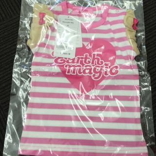 アースマジック(EARTHMAGIC)の90サイズ.100サイズ  アースマジック 肩マフィー ピンク(その他)