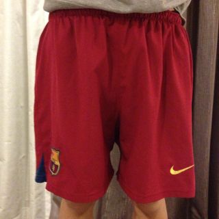 ナイキ(NIKE)のサッカーパンツ☆FCバルセロナ(ショートパンツ)