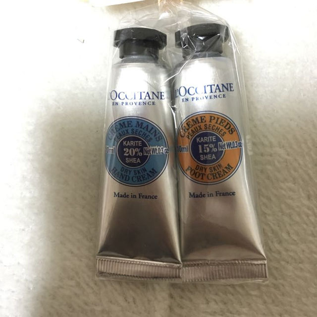 L'OCCITANE(ロクシタン)の【ロクシタン】ハンドクリーム&フットクリーム 各10ml コスメ/美容のボディケア(ハンドクリーム)の商品写真