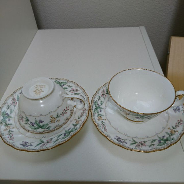 Noritake(ノリタケ)のNoritake ノリタケ ティーカップ&ソーサーペア  インテリア/住まい/日用品のキッチン/食器(グラス/カップ)の商品写真