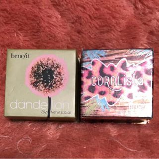 ベネフィット(Benefit)の☆２個セット☆ベネフィット チーク ダンデライオン コラリスタ benefit(チーク)