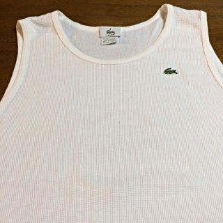 ラコステ(LACOSTE)のUSED ラコステ タンクトップ(Tシャツ(半袖/袖なし))