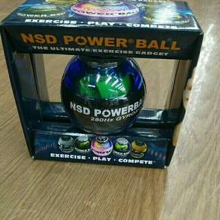 NSD パワーボール 280Hz  powerball 青 ブルー(エクササイズ用品)