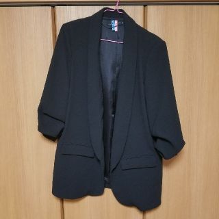 saya.33shop様専用　ZARA　半端丈袖　ジャケット(ノーカラージャケット)