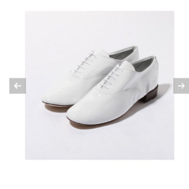 レペット Repetto zizi 新品 39 ホワイト