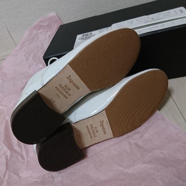 レペット Repetto zizi 新品 39 ホワイト 3