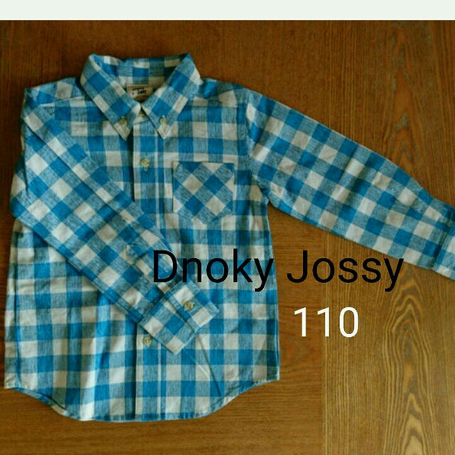 Donkey Jossy(ドンキージョシー)の【新品】チェックシャツ 110㎝ キッズ/ベビー/マタニティのキッズ服男の子用(90cm~)(Tシャツ/カットソー)の商品写真