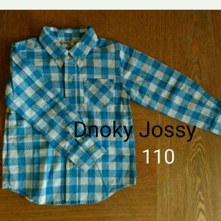ドンキージョシー(Donkey Jossy)の【新品】チェックシャツ 110㎝(Tシャツ/カットソー)