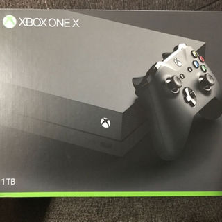 送料無料 即発送可 マイクロソフト Xbox One X  新品(家庭用ゲーム機本体)