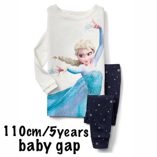 ベビーギャップ(babyGAP)の【新品】ஐ5yearsஐ 長袖パジャマ アナ雪 フローズン エルサ(パジャマ)