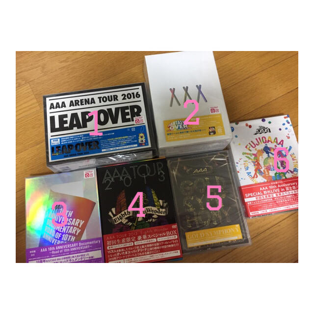 AAA DVD セット