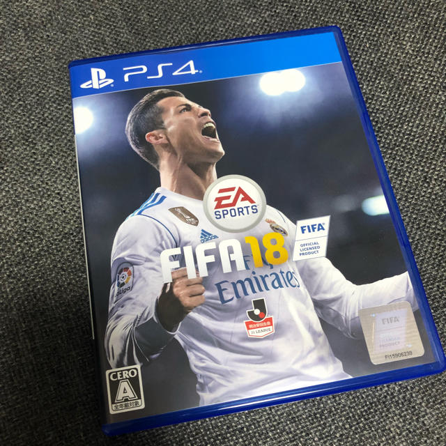 PlayStation4(プレイステーション4)のfifa18  ps4  エンタメ/ホビーのゲームソフト/ゲーム機本体(家庭用ゲームソフト)の商品写真