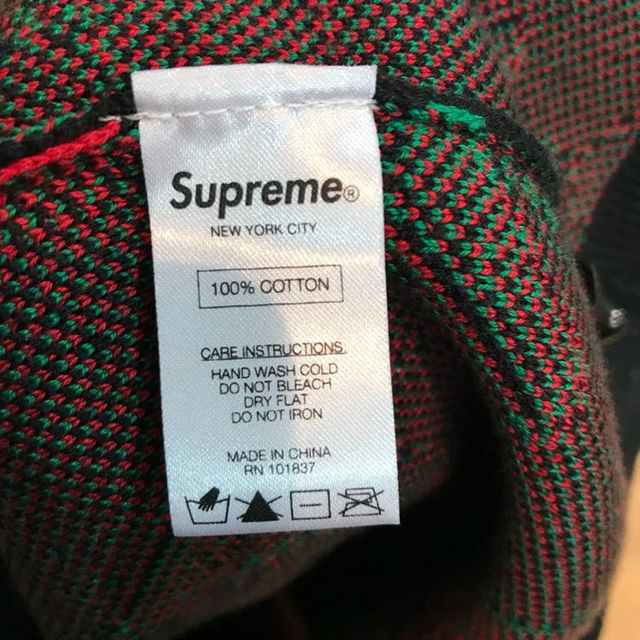 レシートは Supreme - 14aw supreme チェリー ニット M シュプリーム
