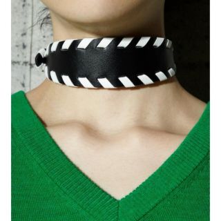 パメオポーズ(PAMEO POSE)のPAMEOPOSE 2017AW GEB 2 TONE CHOKER(ネックレス)